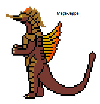 Maga-Jappa (side view) by Gojilion91 on DeviantArt