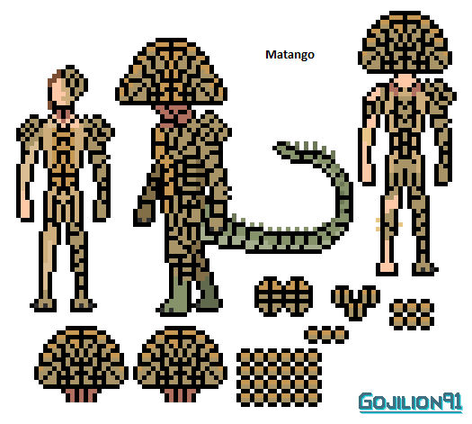 Matango (redesign) by Gojilion91 on DeviantArt
