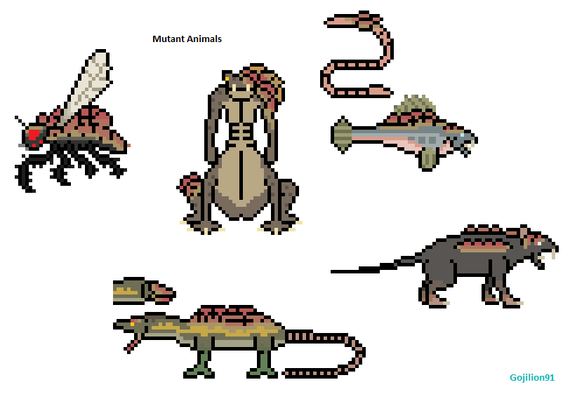 Mutant Animals Fanatsy Mutant Animals by Gojilion91 on DeviantArt