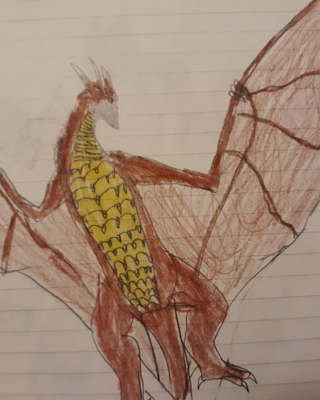 Old Rodan Drawing