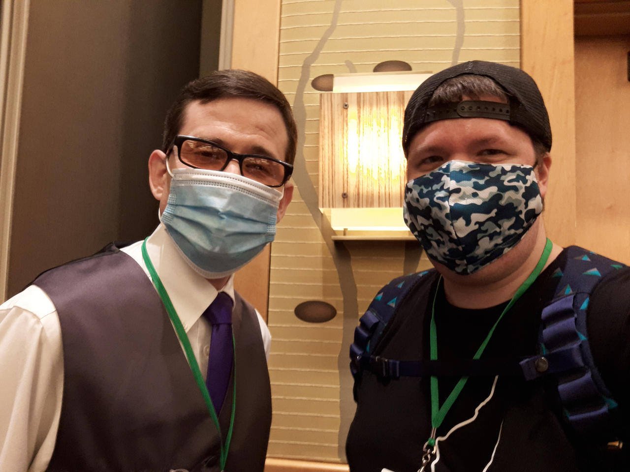 Me and Dr. Wolf