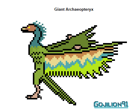 Giant Archaeopteryx (redesign)