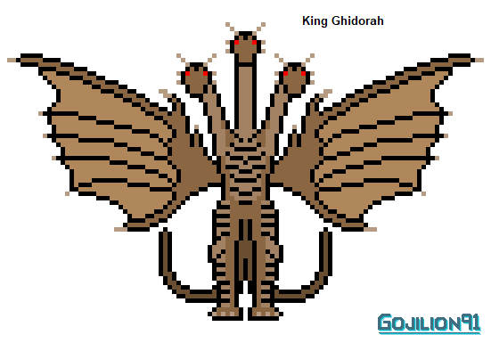 Cretaceous King Ghidorah (REDO)