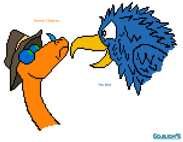 Snazzy and the Bird