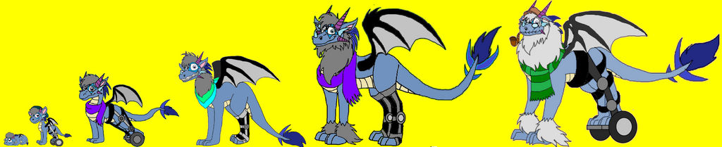 Chillbert Through The Years by rosefang16 on DeviantArt