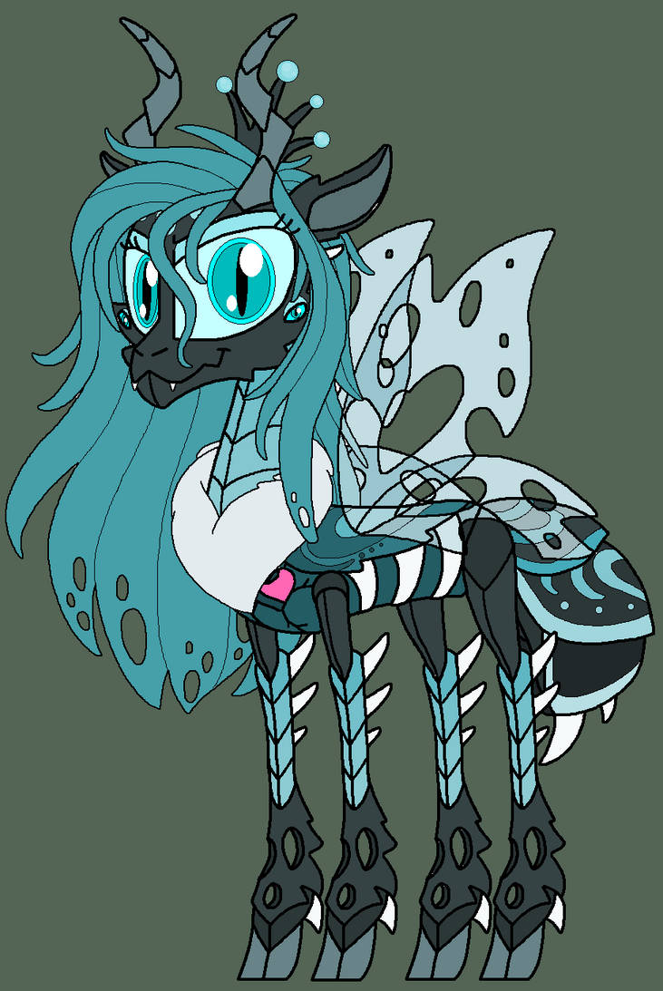 Queen Chrysalis - Redesign by rosefang16 on DeviantArt