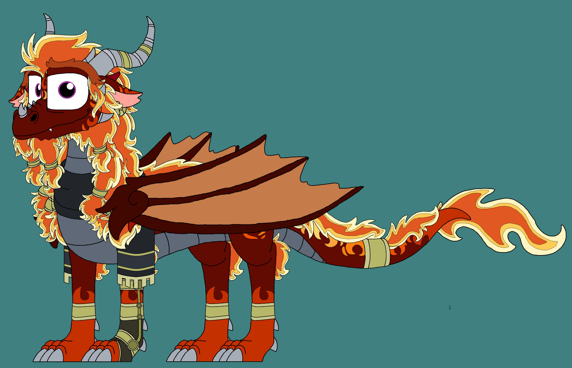 Ignitis Flag Ignitus - My Style by rosefang16 on DeviantArt