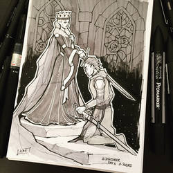 Inktober 2017 - Day06 - Sword