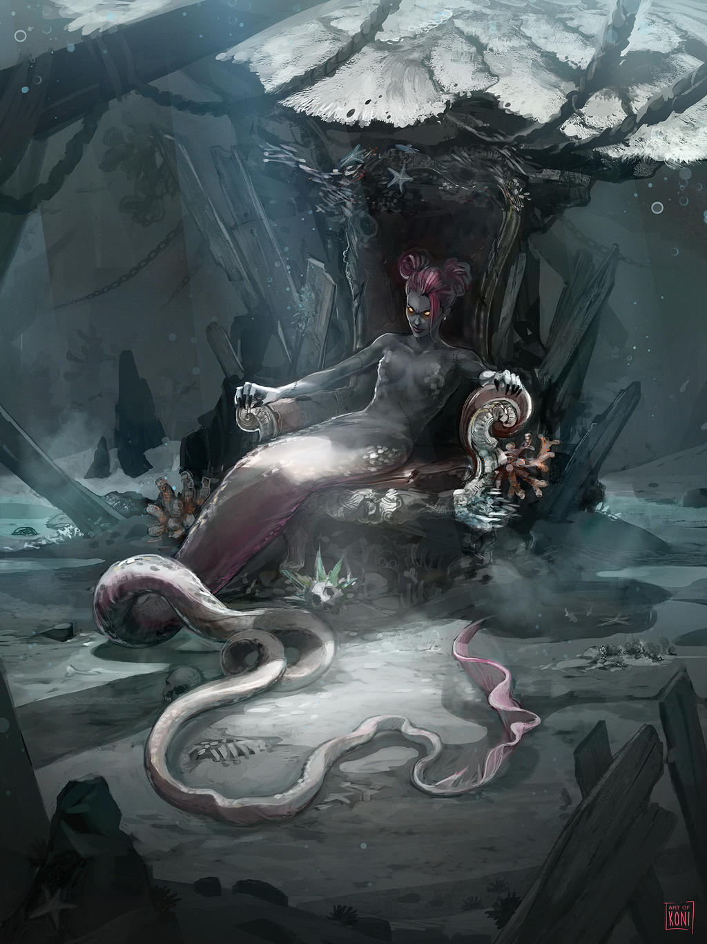 Berta, Abyssal Demon by Koni-art