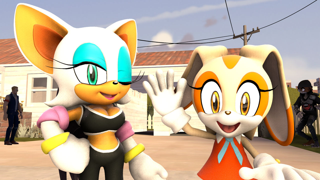 Cream Vs Rouge Rouge and Cream by Fribayt on DeviantArt