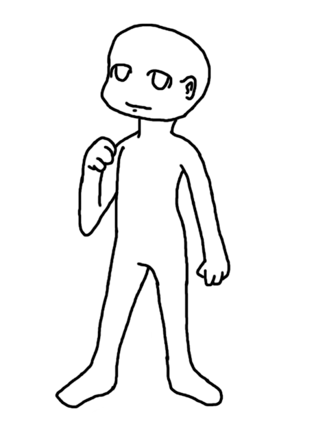Male Body Base by AkumaKuroHasu on DeviantArt
