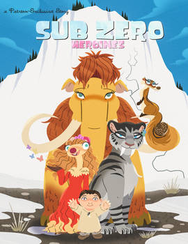 Sub Zero Heroines fanbook cover.