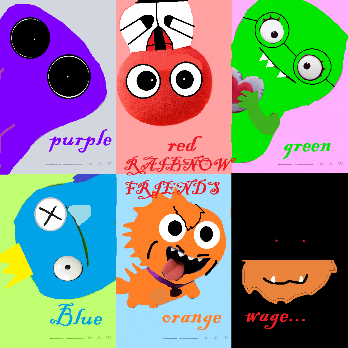 rainbow friends Blue! | Poster