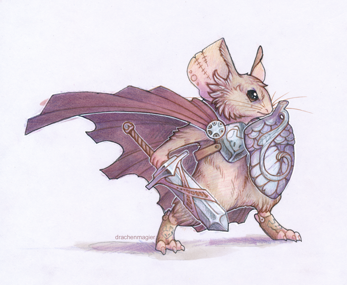 Warrior Mouse by drachenmagier on DeviantArt