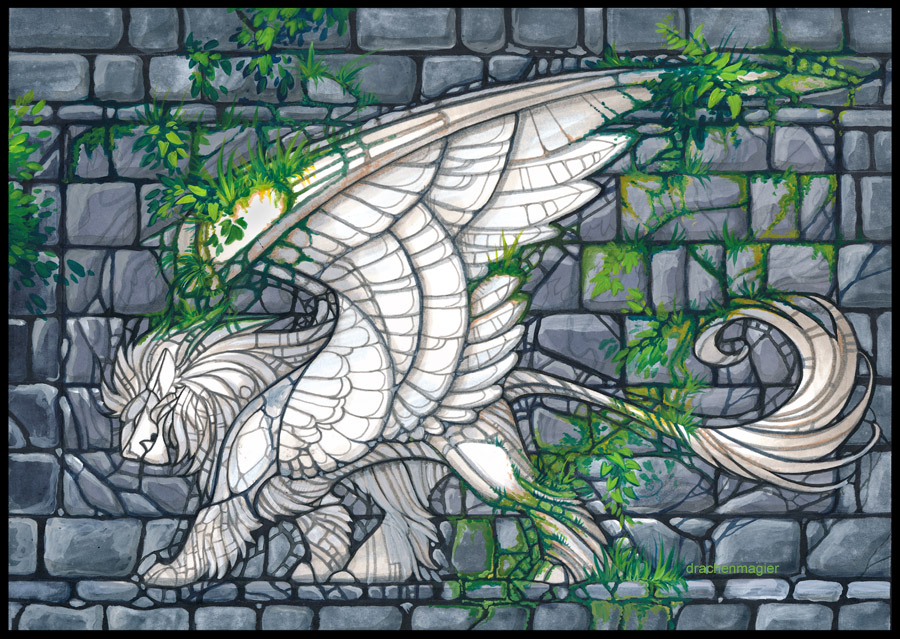 the ancient mosaic by drachenmagier