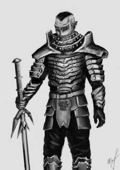 Morag Tong Warrior (grayscale)