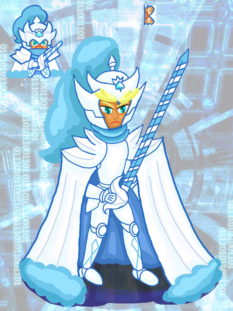 Glacier Strom Knight Cookie by galbin32 on DeviantArt