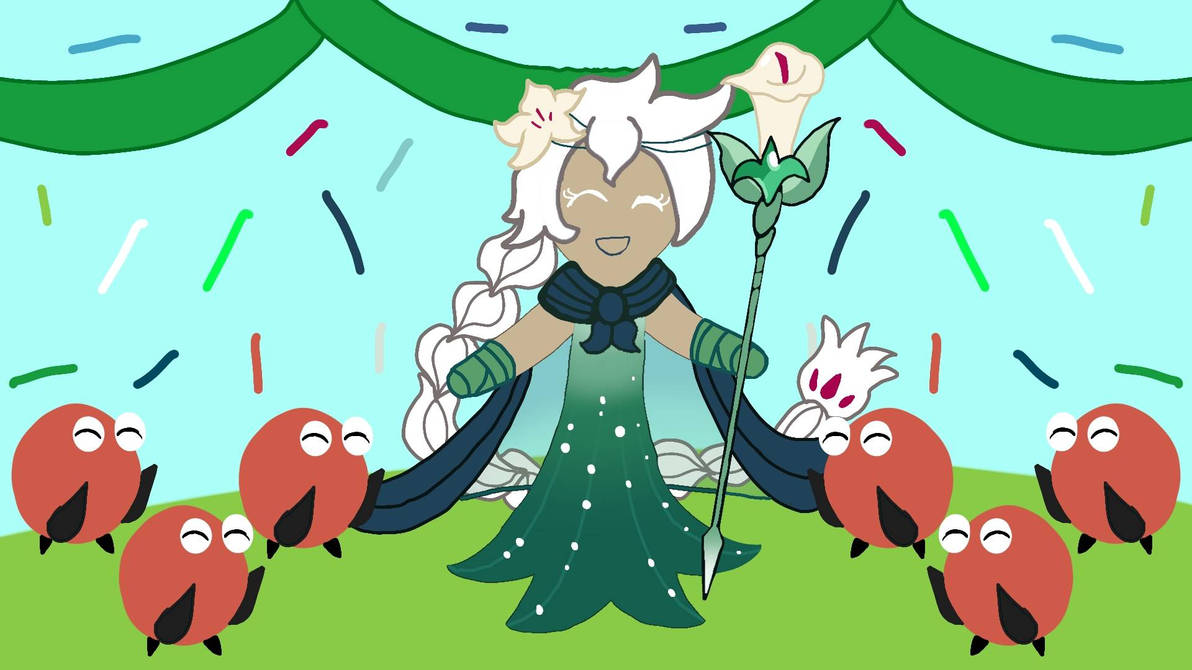 White Lily Cookie and Wee mewon Childrens Day by galbin32 on DeviantArt
