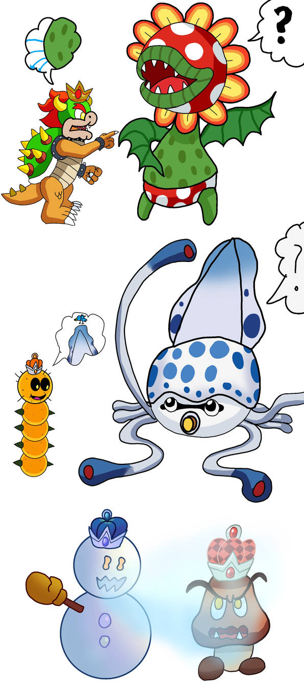Mario Monsters Cartoon by galbin32 on DeviantArt