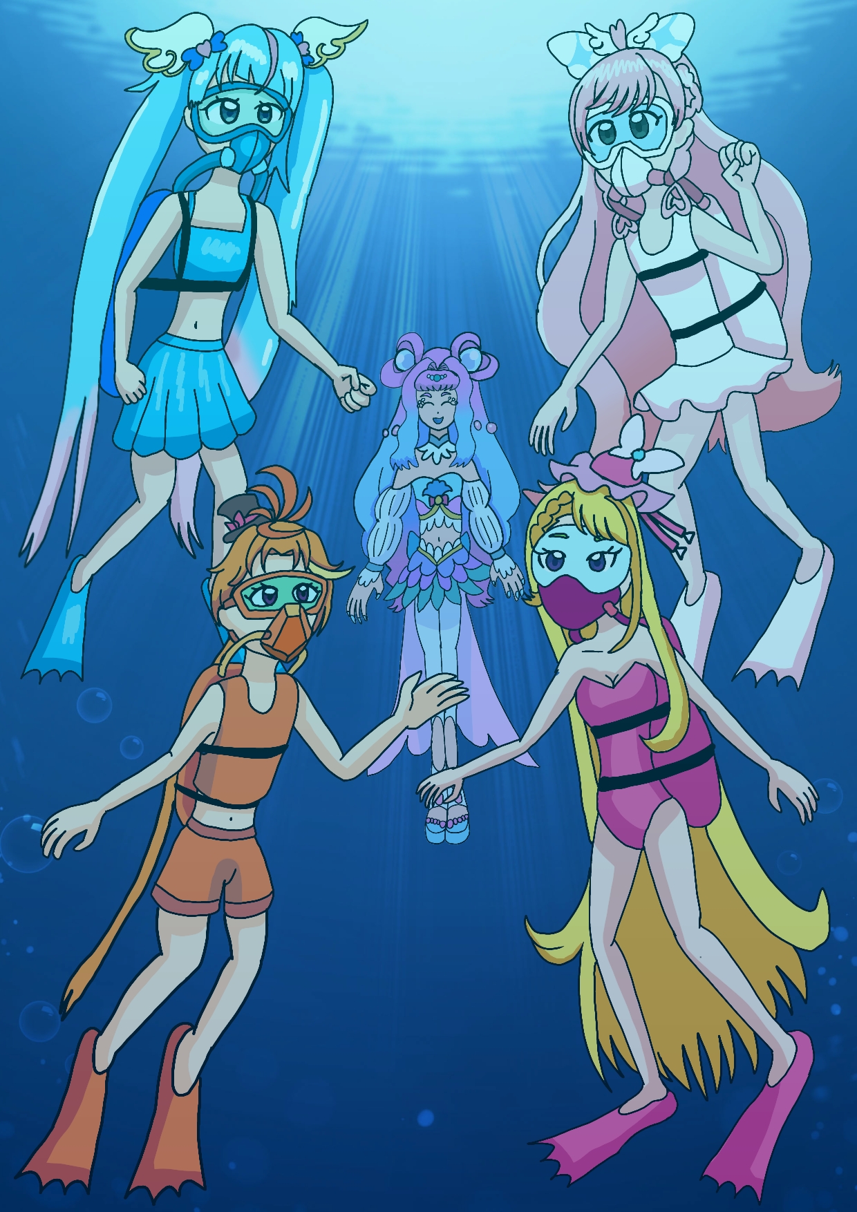 Hirogaru Sky! PreCure on GMA (Fake screenshot) by PrincessKhim18 on  DeviantArt