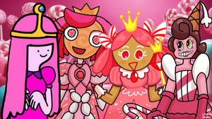 The sweet pink princesses 