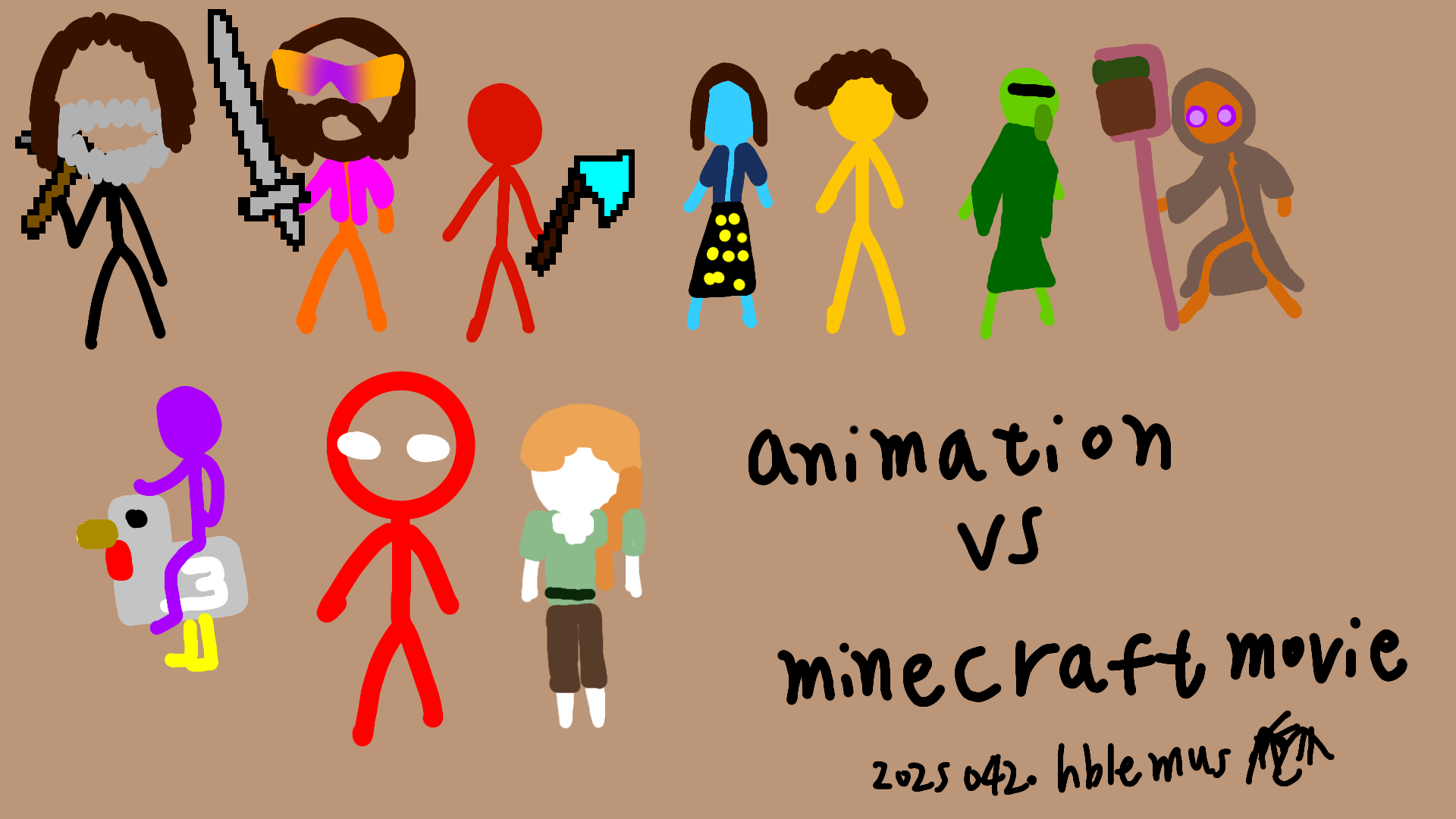 animation vs minecraft movie by galbin32 on DeviantArt