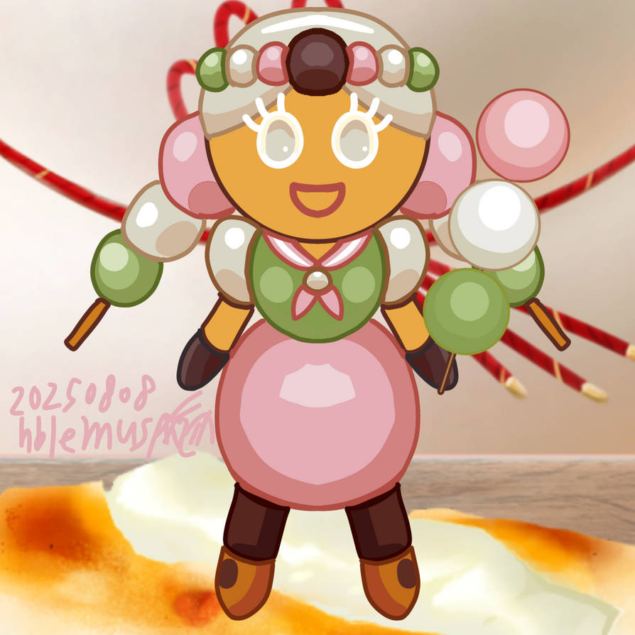Dango cookie by galbin32 on DeviantArt