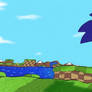 Sonic in Green Hill Zone