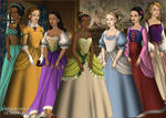 More Disney Ladies - Made with Tudors Dollmaker