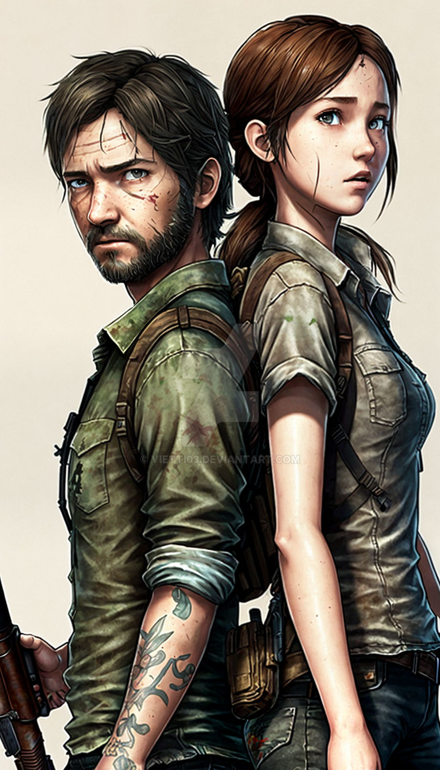 Joel and Ellie cosplay - The Last of Us by XiXiXion on DeviantArt