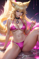 Anime, Game Characters in Bikini and underwear