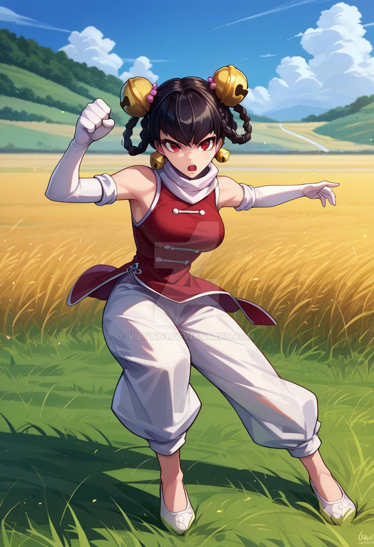 Lin Lin (One Punch Man) by vietti03 on DeviantArt