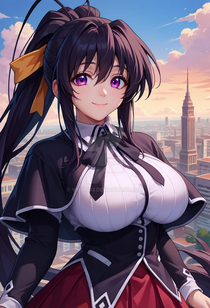 Deviantart Akeno Akeno Himejima (High School DxD) by vietti03 on DeviantArt