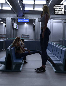 102 Gwen, Lacey and the Giantess in Paris