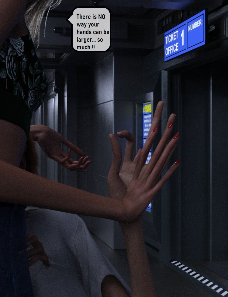 110 Lacey, Gwen and the Giantess in Paris