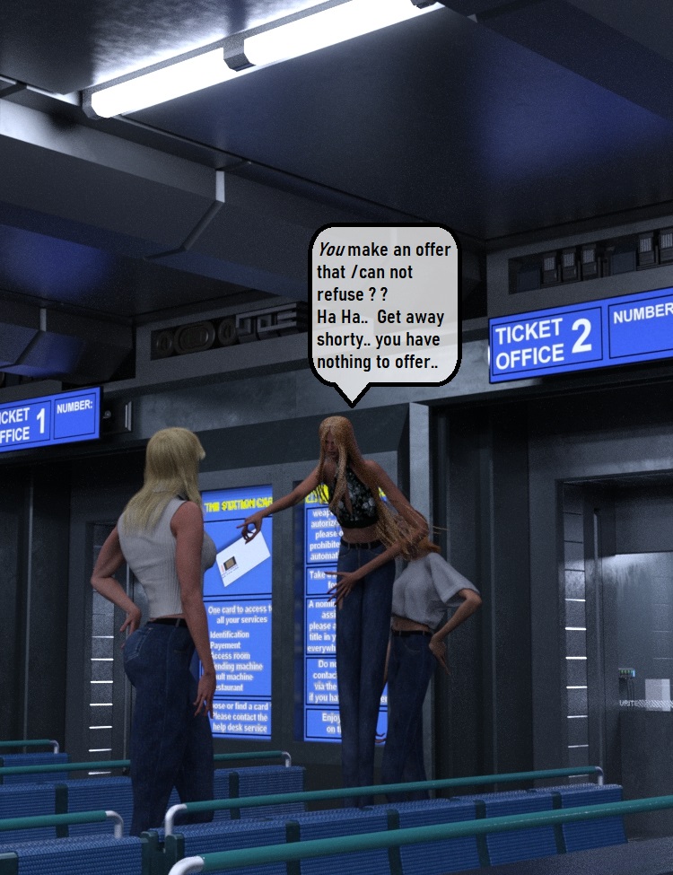 112b Gwen, Lacey and the Giantess in Paris