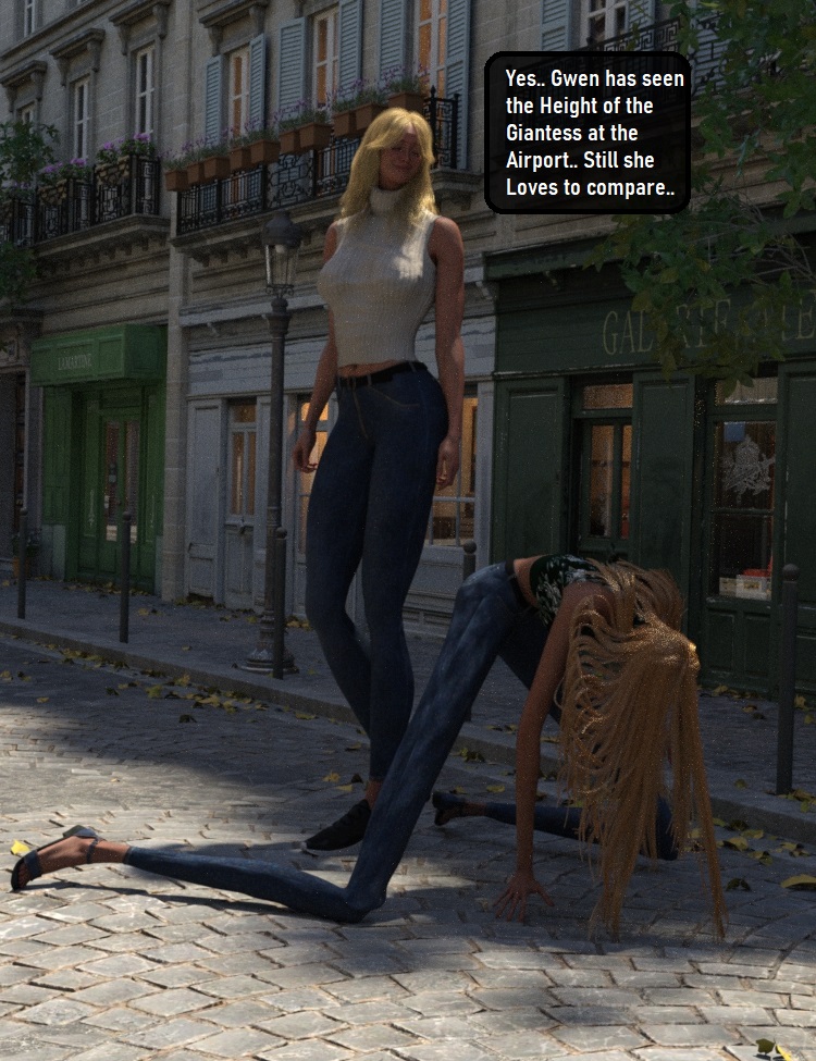 141 Gwen and the Giantess in Paris