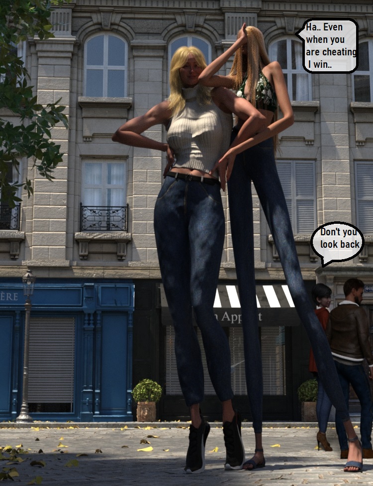 148 Gwen and Giantess in Paris