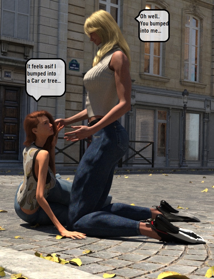 174 Gwen and the Tall Girls in Paris