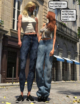 178 Gwen and Tall Girl in Paris