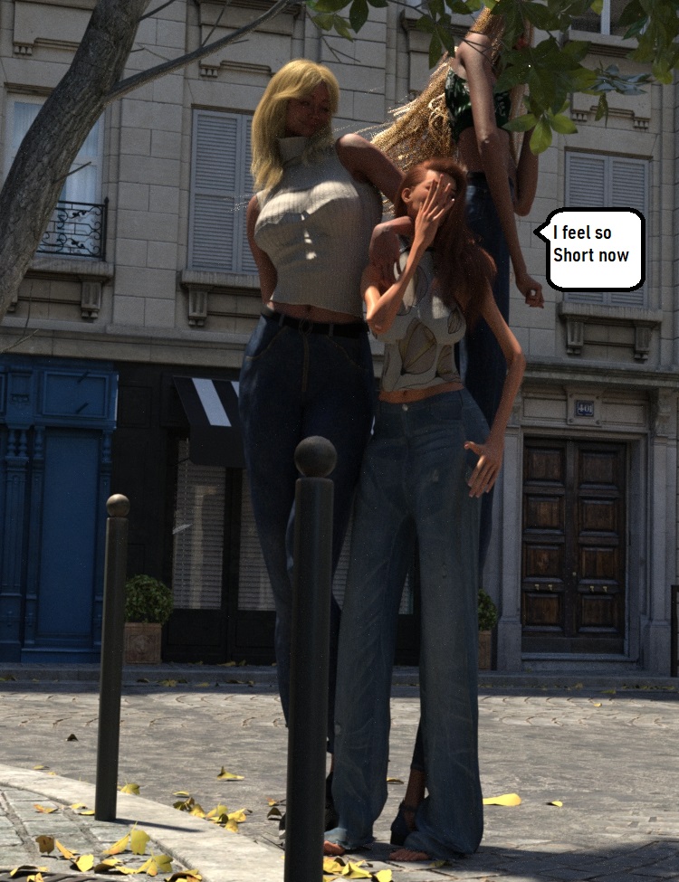 190 Gwen and the Tall Girls in Paris