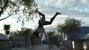50 ft woman vs Gwen - x -