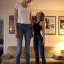 Meeting the worlds Tallest....