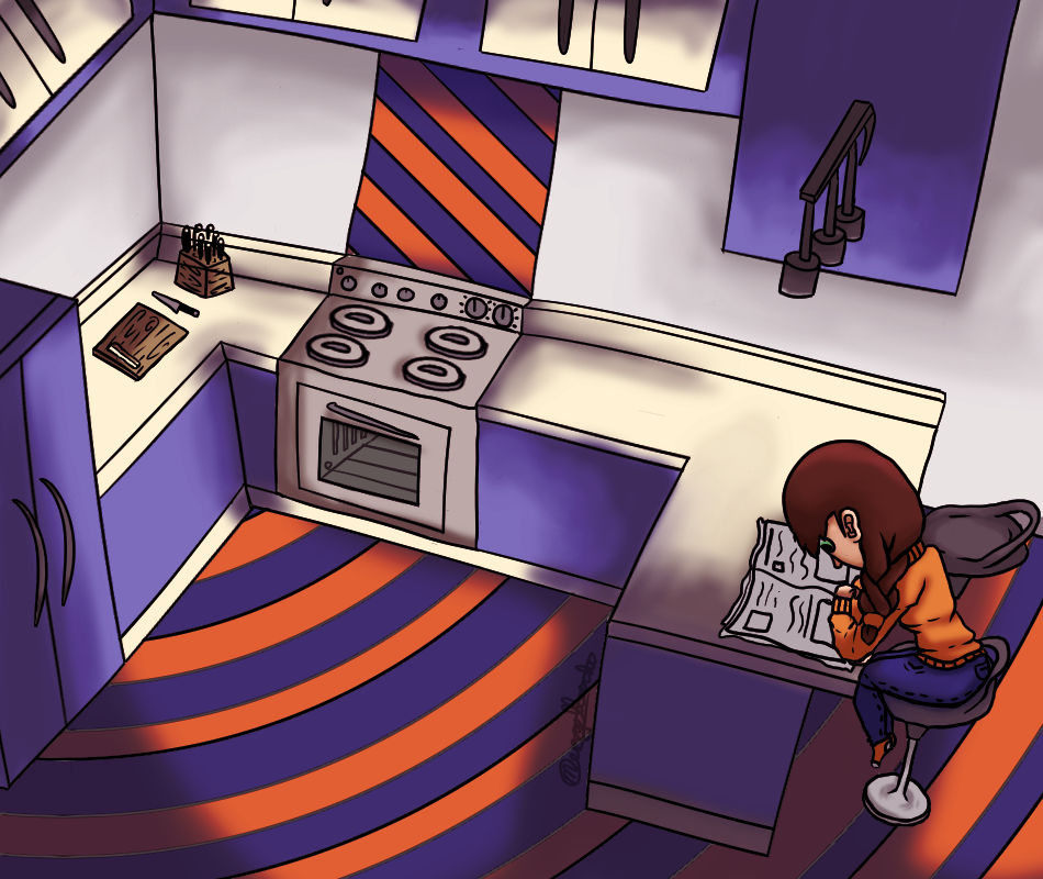 Midnight Kitchen by PictureMain on DeviantArt