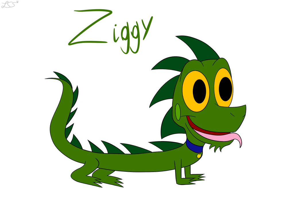 Ziggy the iguana by LightningSparkleStar on DeviantArt