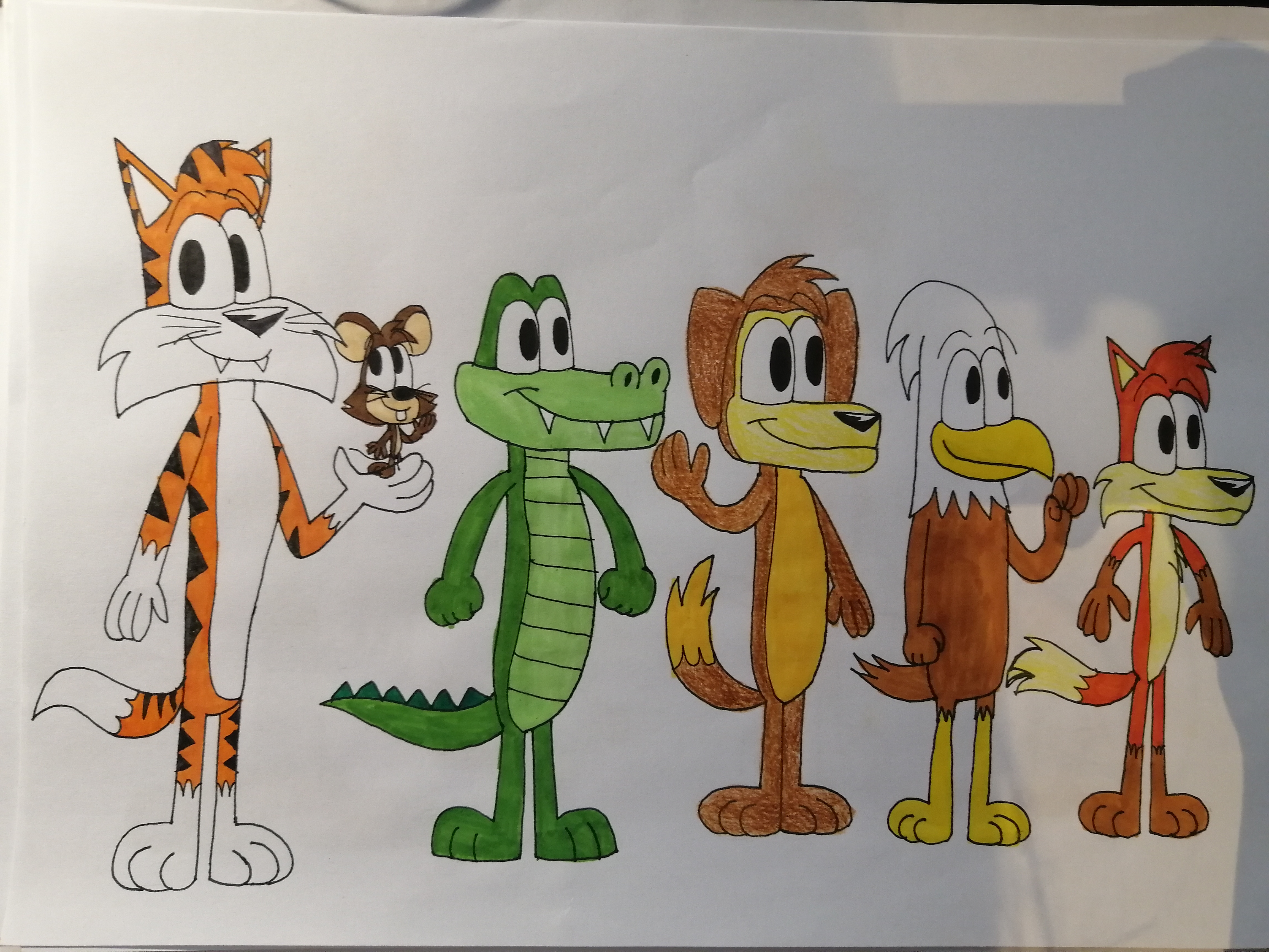 Cartoon Wild Animals in SammyD style by LightningSparkleStar on DeviantArt Cartoon Wild Animals in SammyD style by LightningSparkleStar on DeviantArt