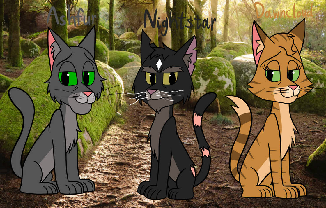 Warrior Cats character designs: Ashfur by Flannsyn on DeviantArt