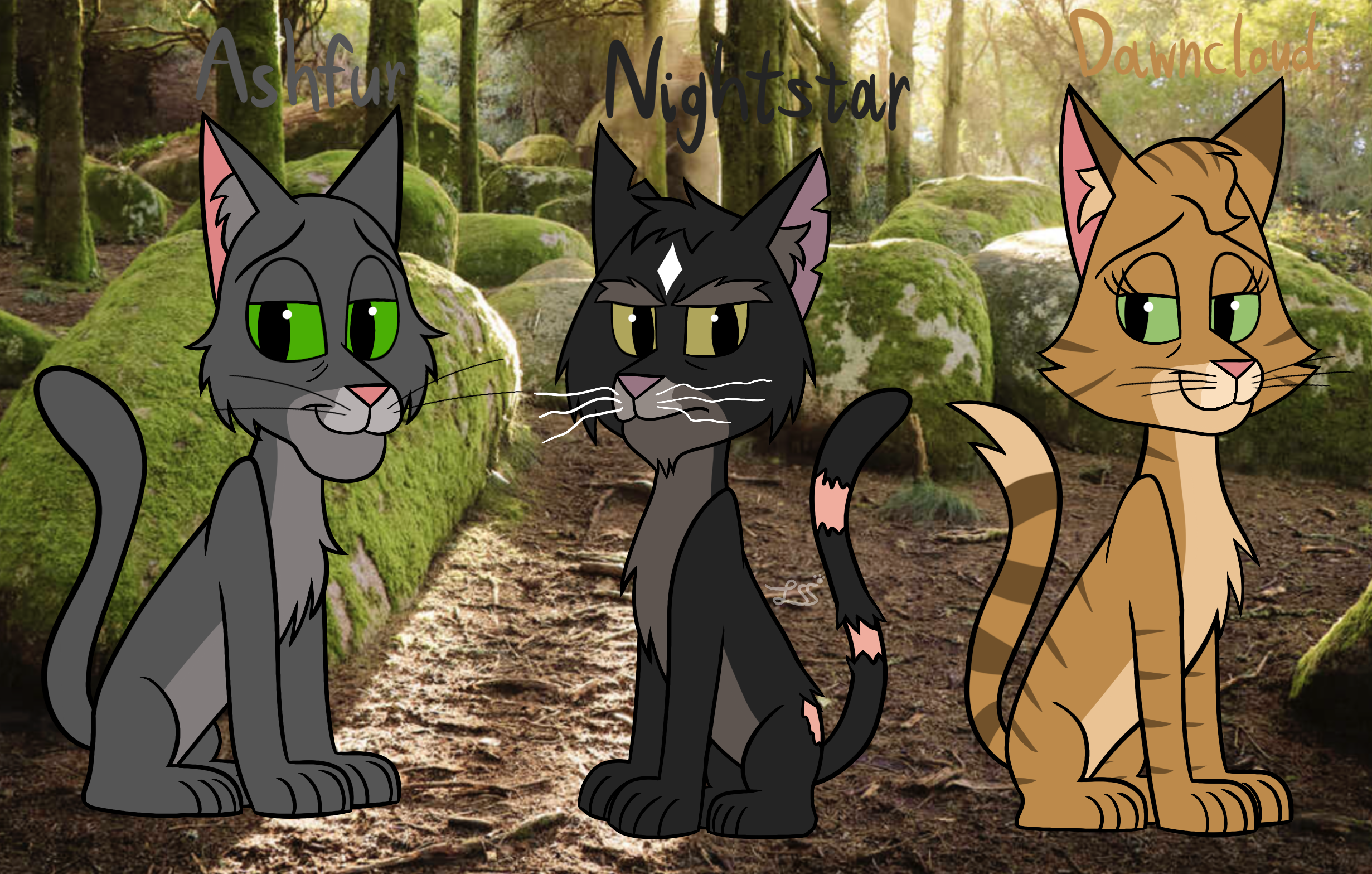 Ashfur  Warrior cats art, Warrior cats fan art, Warrior cat drawings