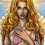 Aphrodite Sketch Card - Lynne Anderson