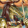 Sobek Sketch Card - Mel Uran